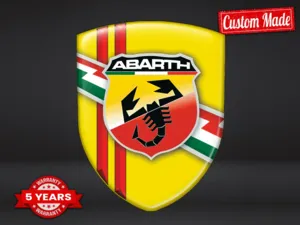Fiat Abarth Adesivi Paraurti Auto su Misura Chic Drift Sobri
